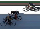 The finish of the 5th stage